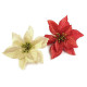 Crăciuniță decorativă cu lurex, ø14 cm - Auriu deschis (10 Bucăți) Crăciuniță decorativă cu lurex, ø14 cm - Auriu deschis (10 Bucăți)