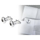 Bază butoni de manșetă, ø14 mm - Argintiu deschis (50 Bucăți) Bază butoni de manșetă, ø14 mm - Argintiu deschis (50 Bucăți)