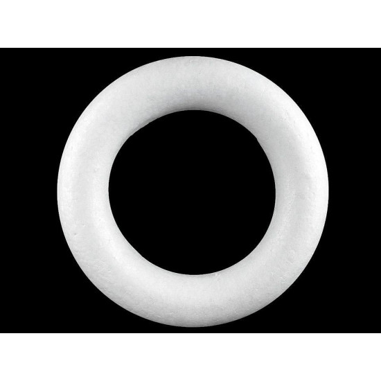 Cerc polistiren secționat, ø35 cm - Alb (10 Bucăți) Cerc polistiren secționat, ø35 cm - Alb (10 Bucăți)