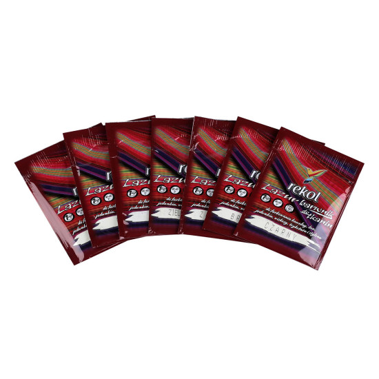 Vopsea pentru textile, 18 g - Negru (6 Bucăți) Vopsea pentru textile, 18 g - Negru (6 Bucăți)