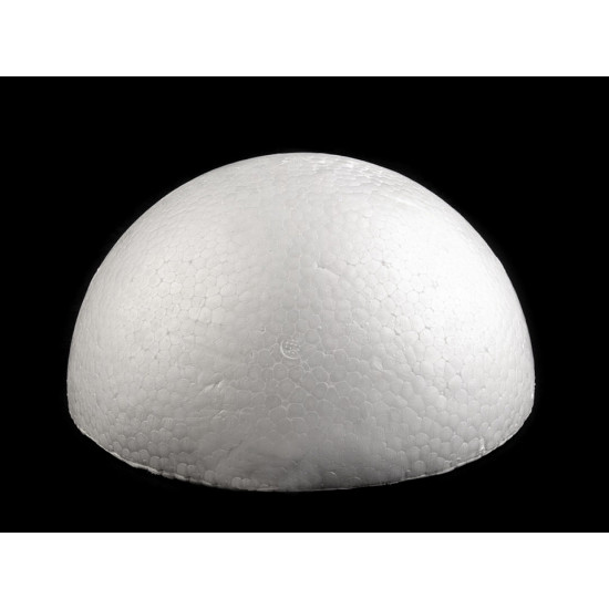 Semisferă polistiren, ø19 cm - Alb (40 Bucăți) Semisferă polistiren, ø19 cm - Alb (40 Bucăți)