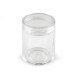Cutie din plastic, capac cu filet, 3,8x4,7cm - Transparent (2 Bucăți) Cutie din plastic, capac cu filet, 3,8x4,7cm - Transparent (2 Bucăți)