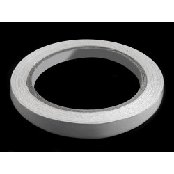 Bandă dublu adezivă lățime 8 mm, 10 mm, 12 mm - Transparent (1 Bucată)