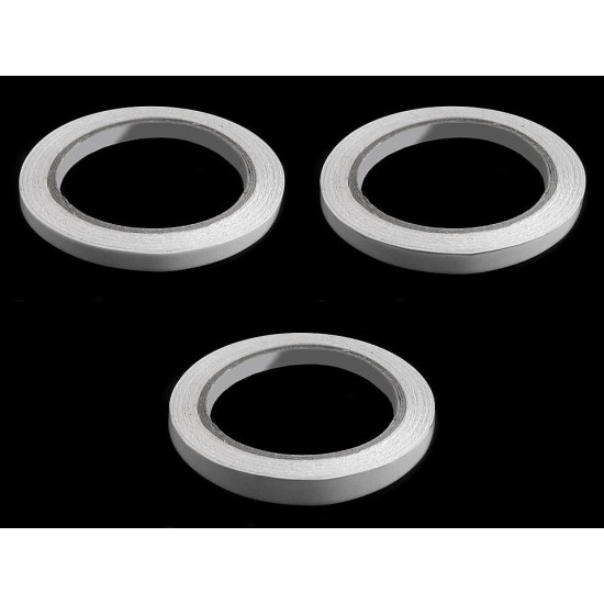 Bandă dublu adezivă lățime 8 mm, 10 mm, 12 mm - Transparent (25 Bucăți) Bandă dublu adezivă lățime 8 mm, 10 mm, 12 mm - Transparent (25 Bucăți)