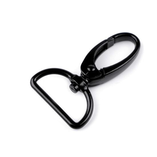 Carabină metalică pivotantă, gaură 25 mm - Alamă antică (50 Bucăți) Carabină metalică pivotantă, gaură 25 mm - Alamă antică (50 Bucăți)