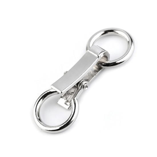 Închizătoare decorativă, 21x60 mm - Alamă antică (50 Perechi)