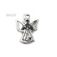 Pandantiv îngeraș, 15x20 mm - Platinum (5 Bucăți) Pandantiv îngeraș, 15x20 mm - Platinum (5 Bucăți)