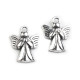 Pandantiv îngeraș, 15x20 mm - Platinum (5 Bucăți) Pandantiv îngeraș, 15x20 mm - Platinum (5 Bucăți)