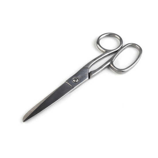 Foarfecă lungime 17,5 cm - Nichel (1 Bucată)