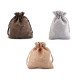 Săculeț rustic imitație iută, 10x12 cm - Gri perlă (10 Bucăți) Săculeț rustic imitație iută, 10x12 cm - Gri perlă (10 Bucăți)
