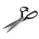 Foarfecă de croitorie, integral metalică, lungime 23 cm - Negru (1 Bucată) Foarfecă de croitorie, integral metalică, lungime 23 cm - Negru (1 Bucată)
