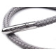 Terminație metalică pentru șnur, ø4 mm - Nichel negru (50 Bucăți) Terminație metalică pentru șnur, ø4 mm - Nichel negru (50 Bucăți)