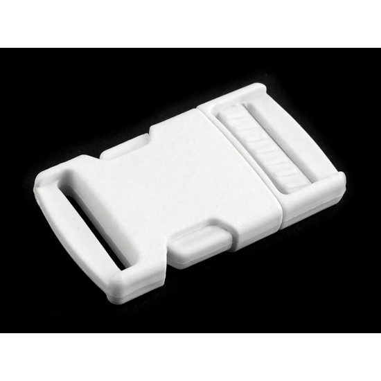 Cataramă trident, lățime 25 mm - Gri perlă (20 Perechi) Cataramă trident, lățime 25 mm - Gri perlă (20 Perechi)