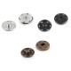 Capse metalice de cusut, ø30 mm - Auriu deschis (50 Perechi) Capse metalice de cusut, ø30 mm - Auriu deschis (50 Perechi)