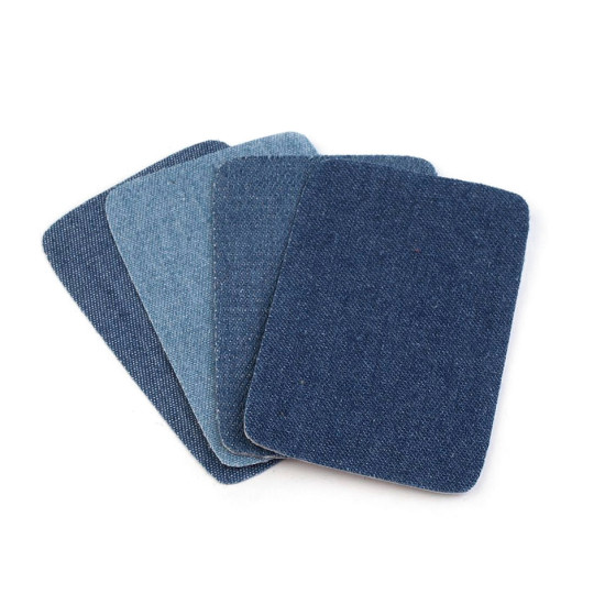 Petice termoadezive jeans, 5,3x7,9 cm - Albastru închis (10 Bucăți) Petice termoadezive jeans, 5,3x7,9 cm - Albastru închis (10 Bucăți)