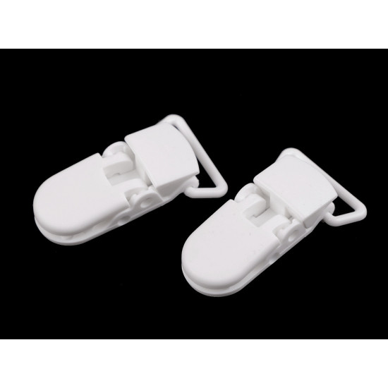 Clipsuri din plastic, lățime 20 mm - Verde deschis (100 Bucăți)