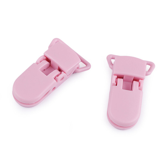 Clipsuri din plastic, lățime 20 mm - Verde deschis (100 Bucăți)
