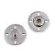 Capse metalice de cusut, ø25 mm - Nichel antic (10 Perechi)