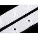 Bandă cu capse pentru confecții textile /  body, lățime 17 mm - Negru (45 Metri)