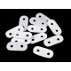 Opritori șnur, piele ecologică, 16x34 mm - Negru (100 Bucăți) Opritori șnur, piele ecologică, 16x34 mm - Negru (100 Bucăți)