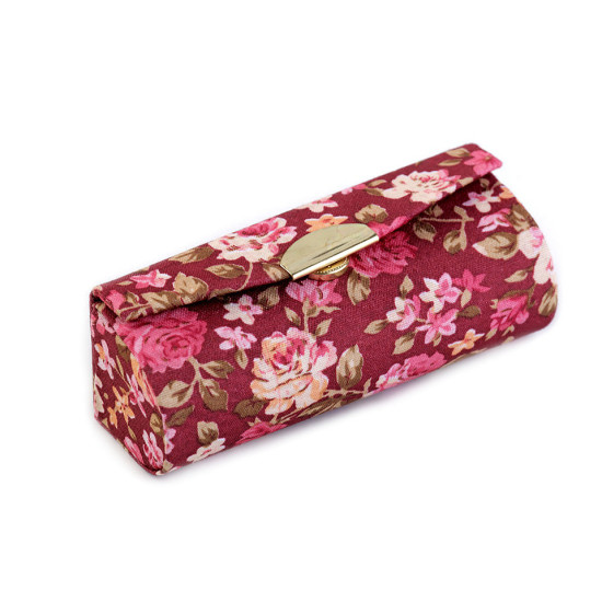 Etui pentru ruj cu oglindă - Negru (12 Bucăți)
