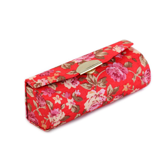 Etui pentru ruj cu oglindă - Negru (12 Bucăți)