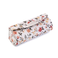 Etui pentru ruj cu oglindă - Alb (12 Bucăți)