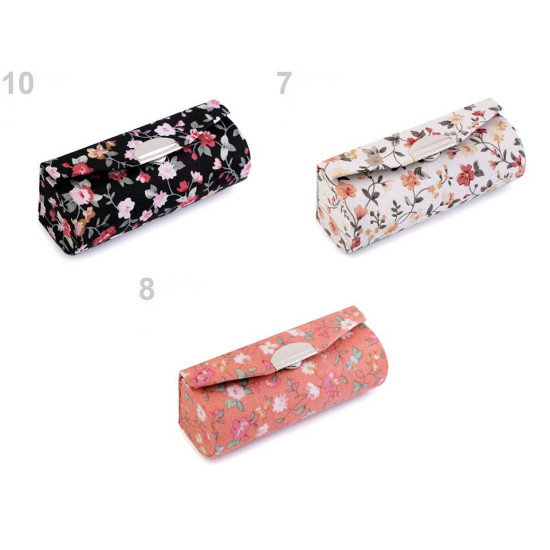 Etui pentru ruj cu oglindă - Negru (12 Bucăți)