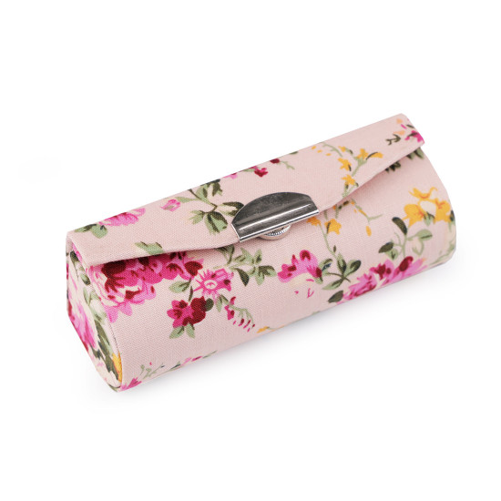 Etui pentru ruj cu oglindă - Negru (12 Bucăți)