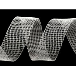 Rijelină fină, lățime 1,5 cm - Transparent (100 Metri)