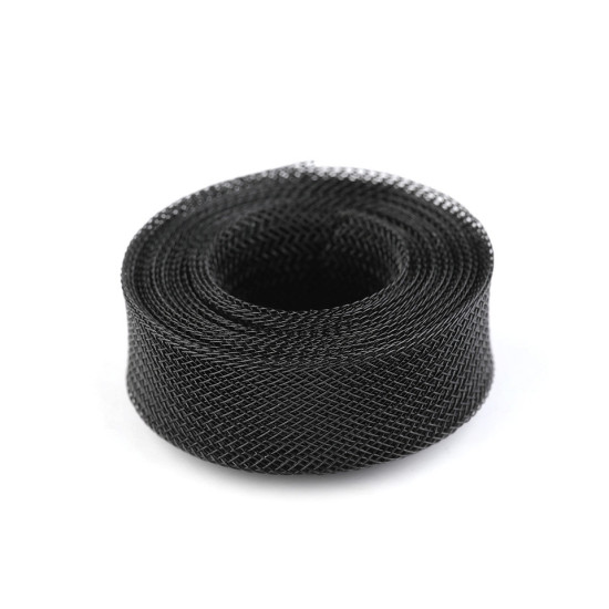 Rijelină fină, lățime 1,5 cm - Negru (20 Metri) Rijelină fină, lățime 1,5 cm - Negru (20 Metri)