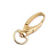 Carabină metalică pivotantă, gaură 10 mm - Auriu rose (20 Bucăți) Carabină metalică pivotantă, gaură 10 mm - Auriu rose (20 Bucăți)