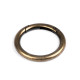 Inel carabină, ø34 mm - Nichel negru (30 Bucăți)