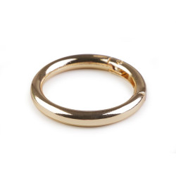 Inel carabină, ø34 mm - Auriu (1 Bucată)
