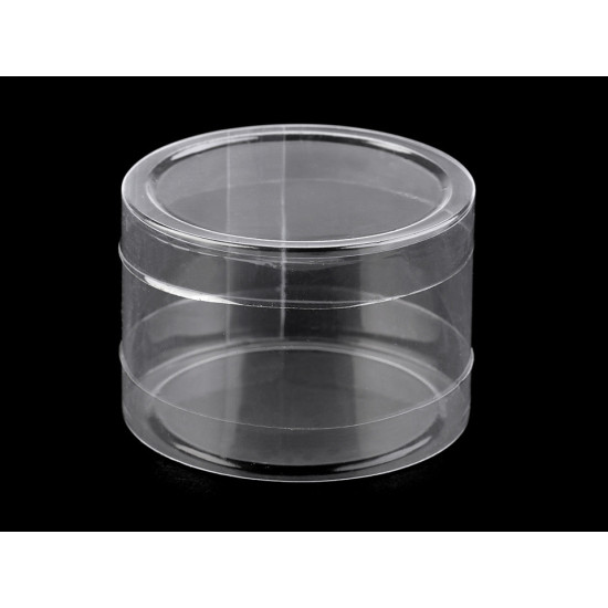 Cutie din plastic transparent cu capac - Transparent (10 Bucăți) Cutie din plastic transparent cu capac - Transparent (10 Bucăți)
