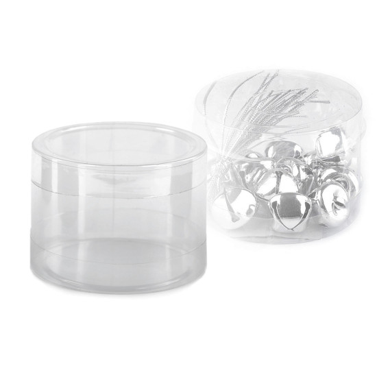 Cutie din plastic transparent cu capac - Transparent (10 Bucăți) Cutie din plastic transparent cu capac - Transparent (10 Bucăți)