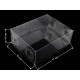 Cutie din plastic transparent cu capac - Transparent (10 Bucăți) Cutie din plastic transparent cu capac - Transparent (10 Bucăți)