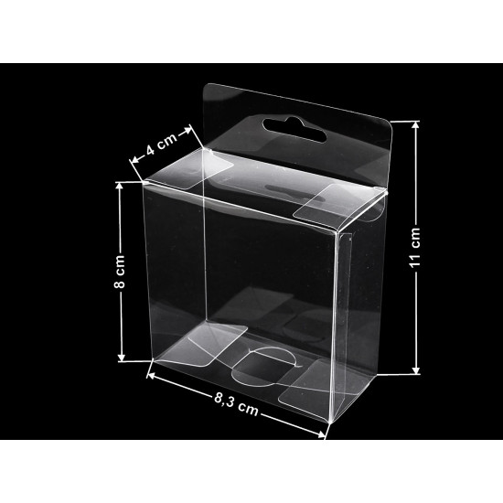 Cutie plastic euroholder - Transparent (5 Bucăți) Cutie plastic euroholder - Transparent (5 Bucăți)