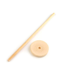 Suport din lemn pentru figurine - Natural deschis (1 Bucată)