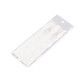 Bretele sutien transparente, 10 mm, 15 mm - Transparent (50 Perechi)