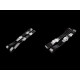 Bretele sutien transparente, 10 mm, 15 mm - Transparent (50 Perechi)