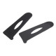 Ajustor manșetă velcro, 3x8,9 cm - Negru (50 Perechi) Ajustor manșetă velcro, 3x8,9 cm - Negru (50 Perechi)