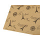 Hârtie decorativă / hârtie de împachetat, 50x70 cm - Maro natural (50 Bucăți) Hârtie decorativă / hârtie de împachetat, 50x70 cm - Maro natural (50 Bucăți)