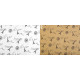 Hârtie decorativă / hârtie de împachetat, 50x70 cm - Maro natural (50 Bucăți) Hârtie decorativă / hârtie de împachetat, 50x70 cm - Maro natural (50 Bucăți)