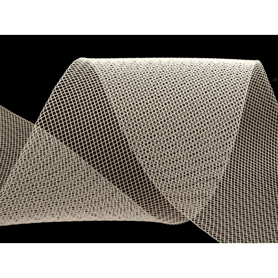 Rijelină rigidă, lățime 10 cm - Negru (1 Metru) Rijelină rigidă, lățime 10 cm - Negru (1 Metru)