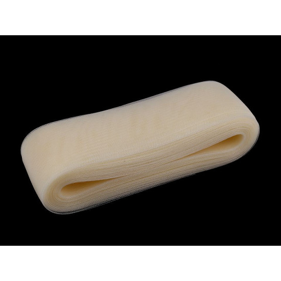 Rijelină rigidă, lățime 10 cm - Negru (1 Metru) Rijelină rigidă, lățime 10 cm - Negru (1 Metru)