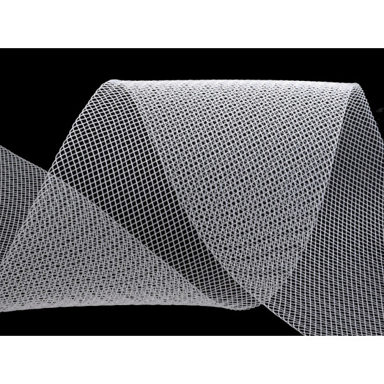 Rijelină rigidă, lățime 10 cm - Negru (1 Metru) Rijelină rigidă, lățime 10 cm - Negru (1 Metru)