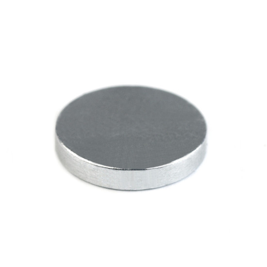 Magnet rotund, ø10 mm - Nichel (240 Bucăți)