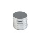 Magnet rotund, ø10 mm - Nichel (240 Bucăți)