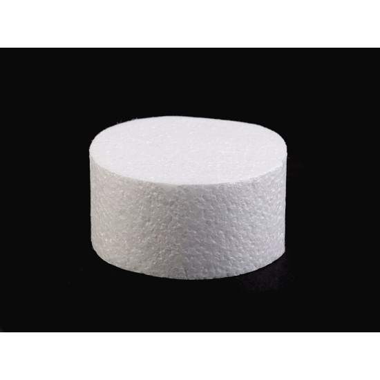 Blat pentru tort din polistiren, ø10 cm - Alb (12 Bucăți) Blat pentru tort din polistiren, ø10 cm - Alb (12 Bucăți)